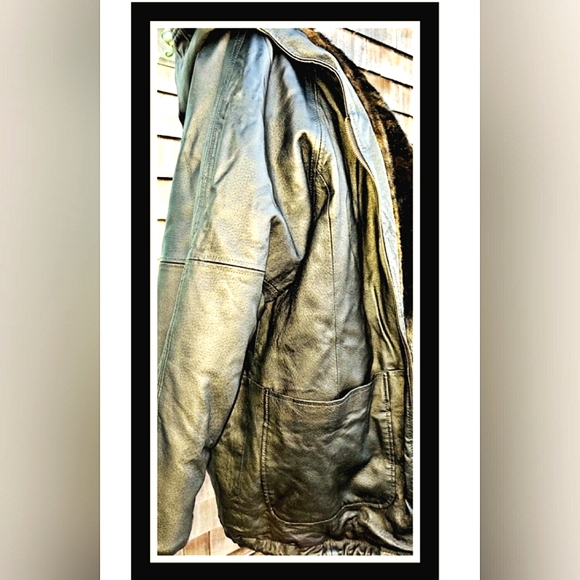 Leather Jacket, Luxurious Quality, Leather Reversible Jacket. - Picture 6 of 13